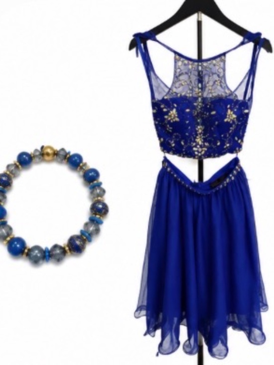 Blondie Nites by Mary Ellen Dresses & Skirts - Blondie Nites by Mary Ellen Royal Blue Two-Piece Formal Dress | Size 3